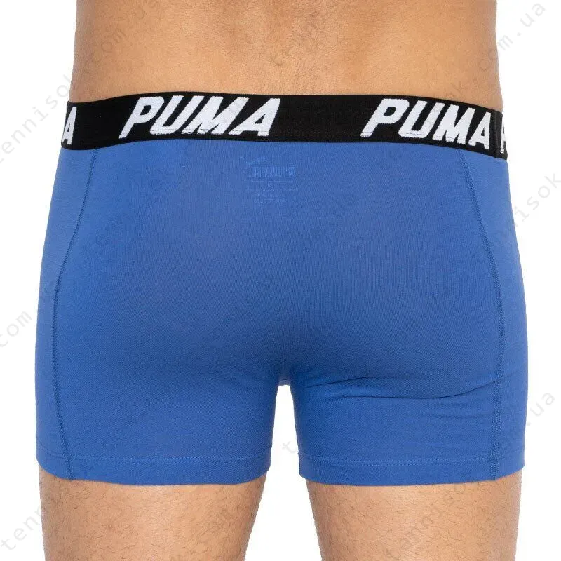 Труси Puma Bold Stripe Boxer 2-pack Blue/Red