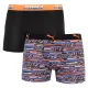 Трусы Puma Logo AOP Boxer 2-pack Black/Orange/Blue