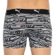 Трусы Puma Logo AOP Boxer 2-pack Gray/White/Black