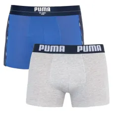 Трусы Puma Statement Boxer 2-pack Blue/Gray