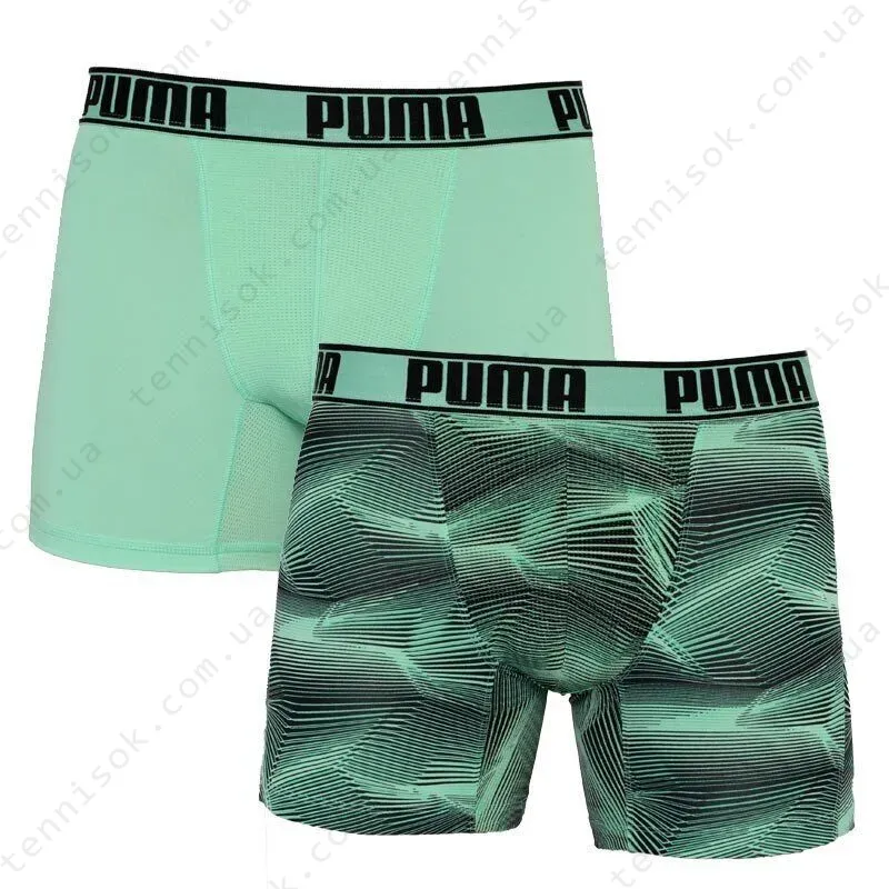 Труси Puma Active Boxer 2-pack Green/Black