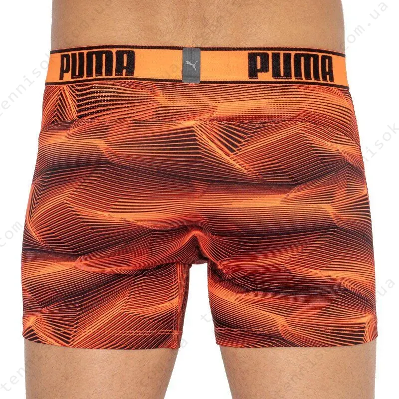 Трусы Puma Active Boxer 2-pack Blue/Orange