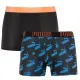 Трусы Puma Big Logo AOP Boxer 2-pack Black/Blue
