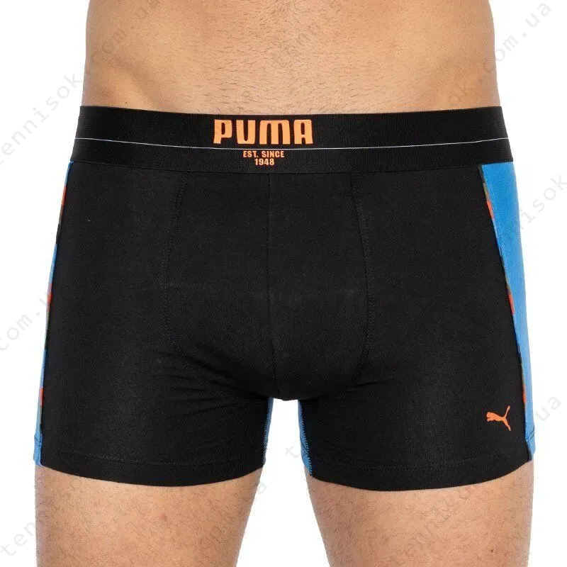Трусы Puma Statement Boxer 2-pack Black/Blue