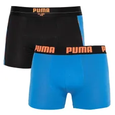 Трусы Puma Statement Boxer 2-pack Black/Blue