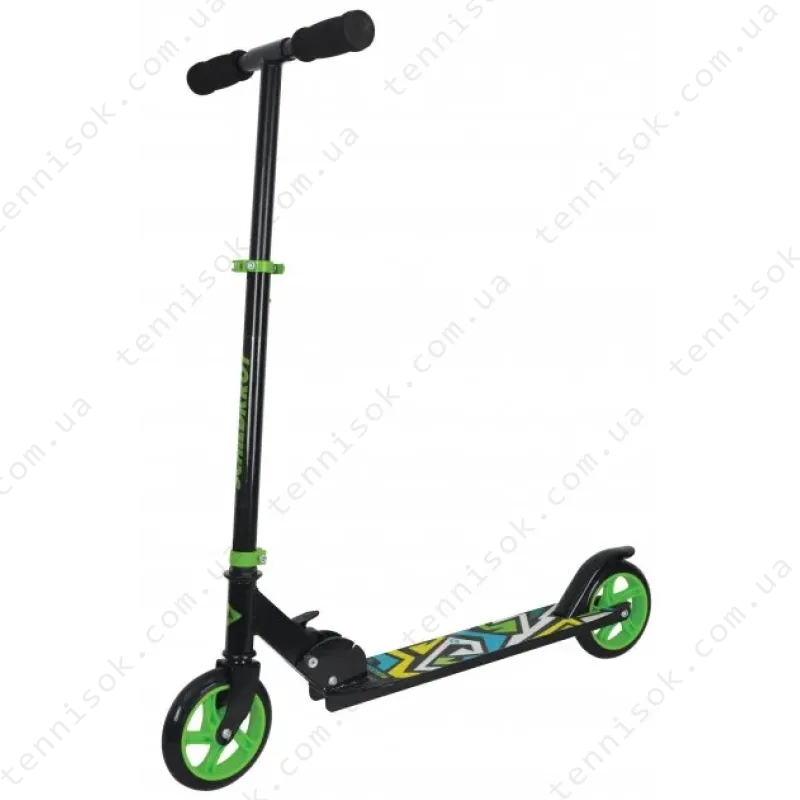 Міський самокат Schildkrot City Scooter RunAbout 145mm Black/Green