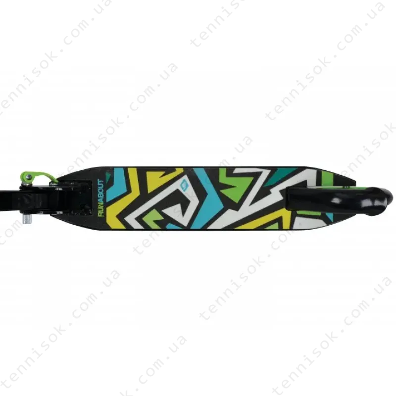 Міський самокат Schildkrot City Scooter RunAbout 145mm Black/Green