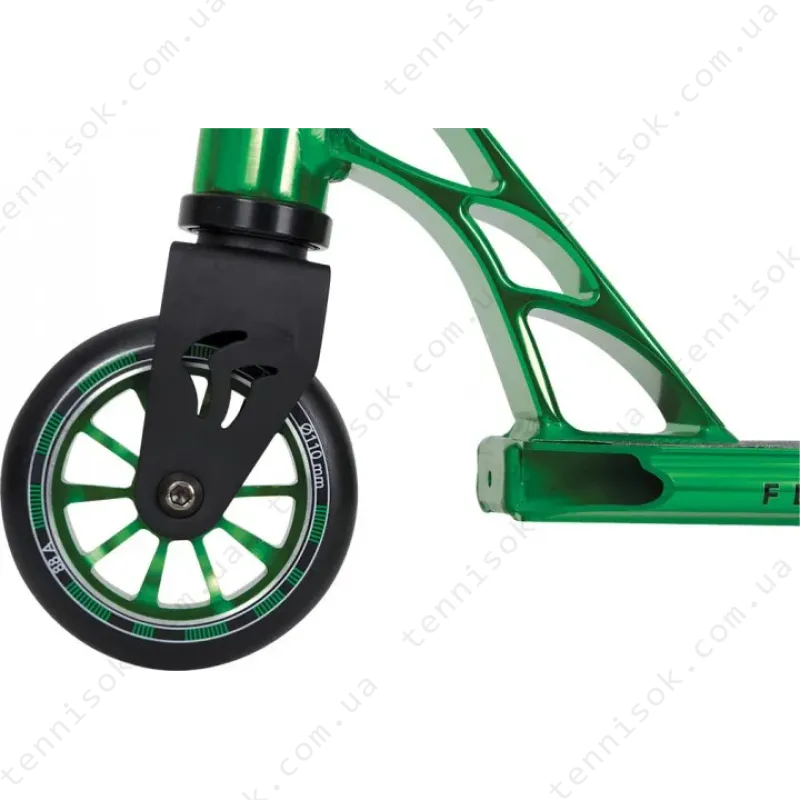Самокат трюковый Schildkrot Flipwhip Electric Black/Green