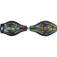 Вейвборд Schildkrot Waveboard Good Vibes Graffiti Black/Multicolor