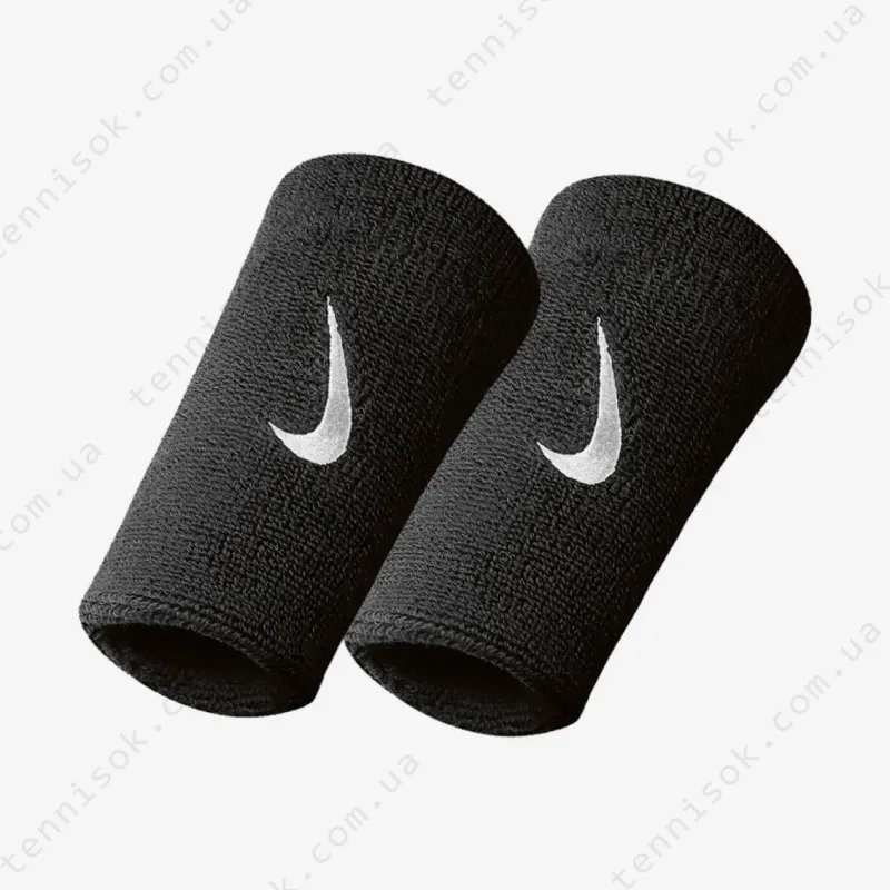 Напульсники Nike Swoosh Double Wide Wristband Black NNN05010OS