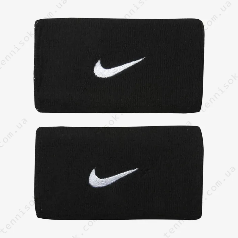 Напульсники Nike Swoosh Double Wide Wristband Black NNN05010OS