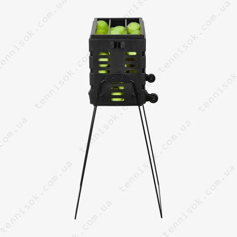 Корзина для тенниса Unique Ballport Deluxe-long Handles 80 Black