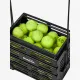 Корзина для тенниса Unique Ballport Deluxe-long Handles 80 Black