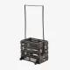 Корзина для тенниса Unique Ballport Deluxe-long Handles 80 Black
