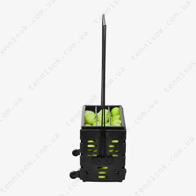 Корзина для тенниса Unique Ballport Deluxe-long Handles 80 Black
