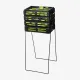 Корзина для тенниса Unique Ballport Deluxe-long Handles 80 Black