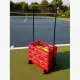 Корзина для тенниса Unique Ballport Deluxe-long Handles 80 Red