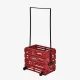 Корзина для тенниса Unique Ballport Deluxe-long Handles 80 Red