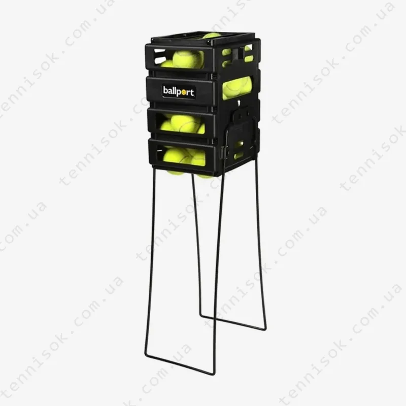 Кошик для тенісу Unique Sampras Ball Port 36 Black