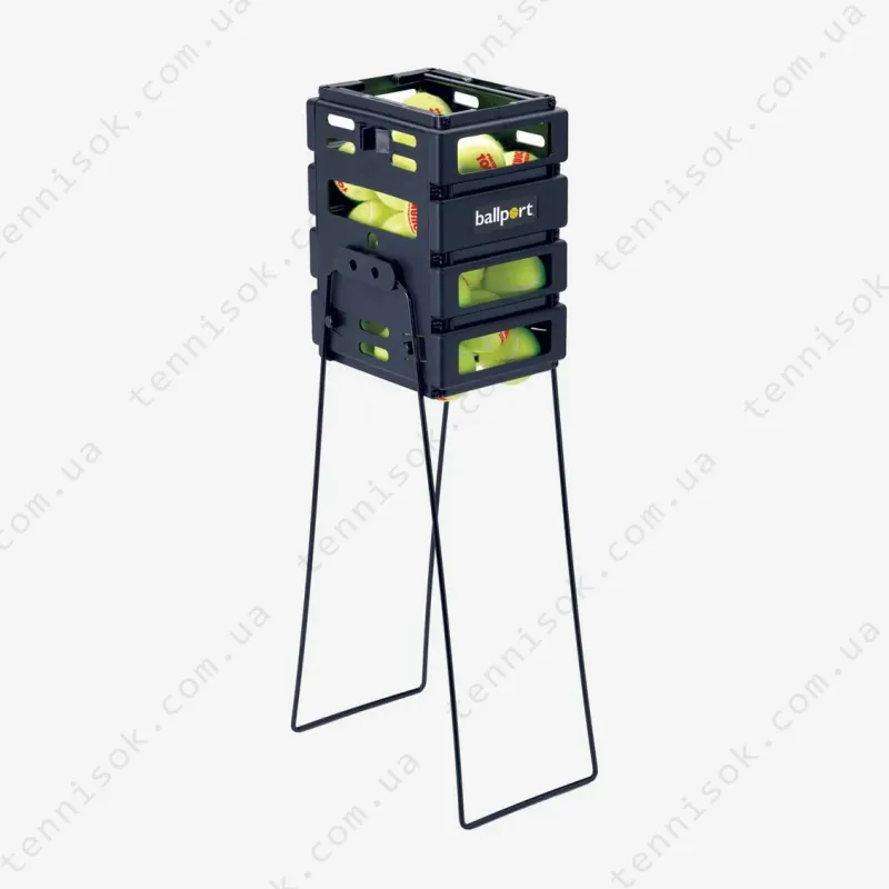 Кошик для тенісу Unique Sampras Ball Port 36 Black