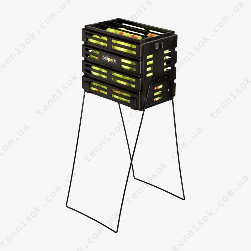 Кошик для тенісу Unique Sampras Ball Port 80 Black