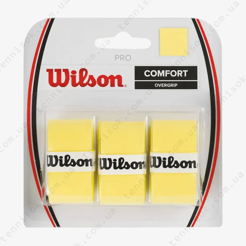 Намотки Wilson Pro Overgrip Yellow 3psc WRZ4014YE