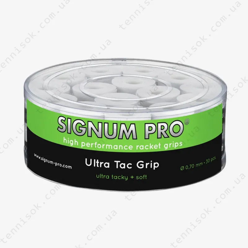 Овергрип Signum Pro Ultra Tac White (поштучно)
