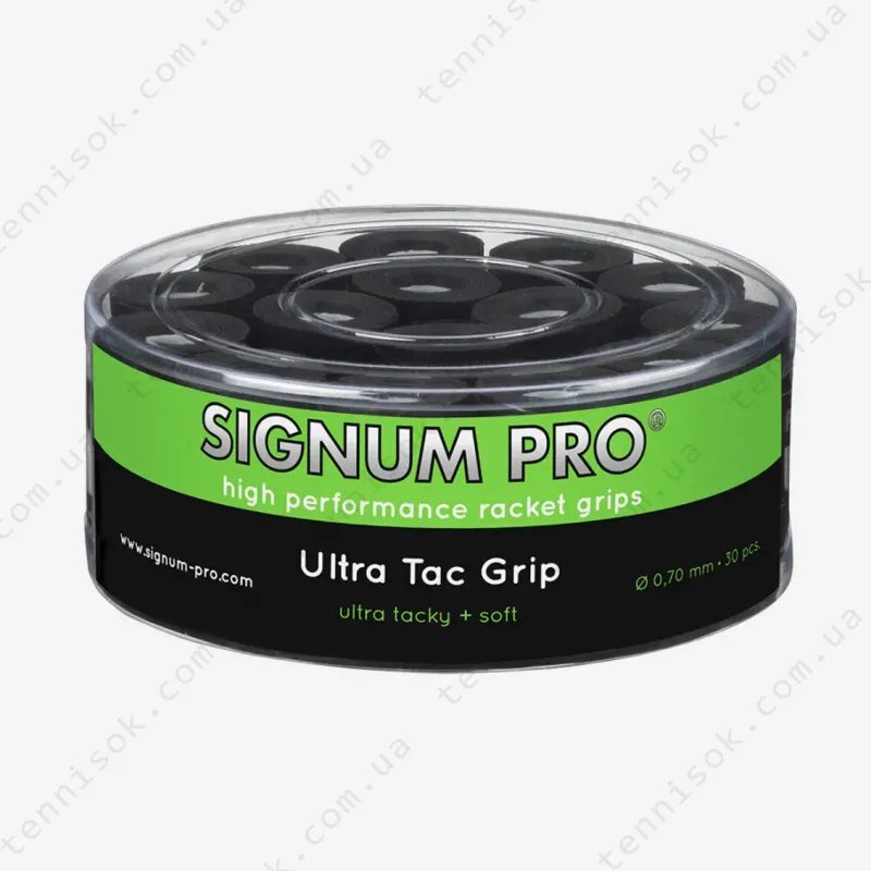 Овергрип Signum Pro Ultra Tac Black 30pcs