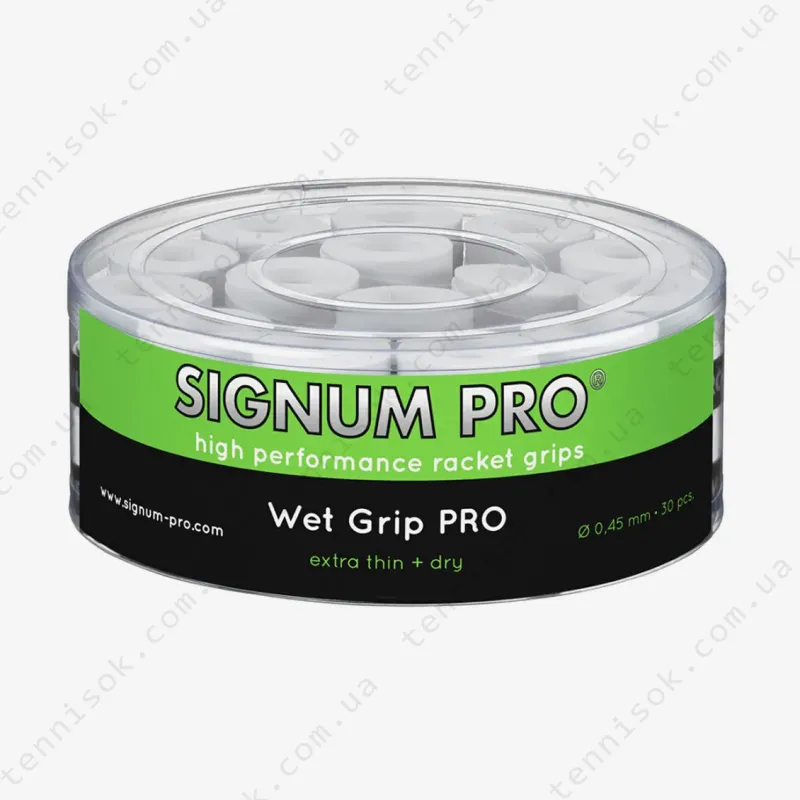 Овергрип Signum Pro Wet Grip Pro White (поштучно)