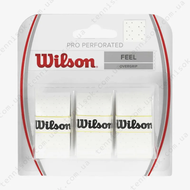 Намотки Wilson Pro Overgrip Perforated White