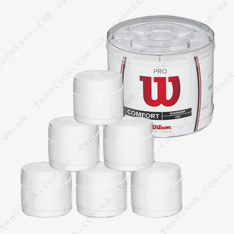 Намотки Wilson Pro Overgrip White (поштучно)