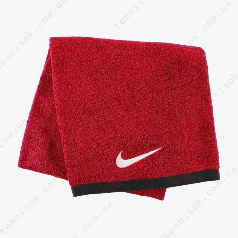 Полотенце Nike Fundamental Towel Medium White/Red 36x80см