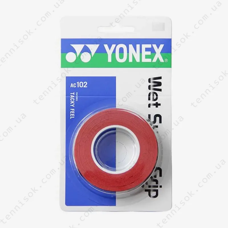 Намотки Yonex AC102-3 Super Grap Wine Red 3pcs