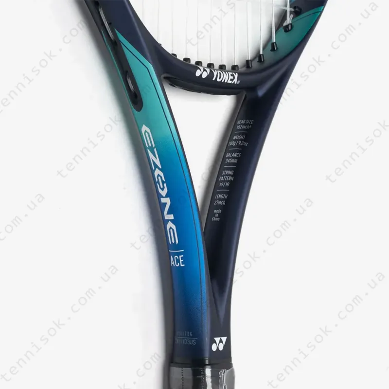 Тенісна ракетка Yonex Ezone Ace (102 sq.in., 260g) Sky Blue