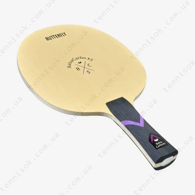 Основание для ракетки Butterfly Balsa Carbo X5 22