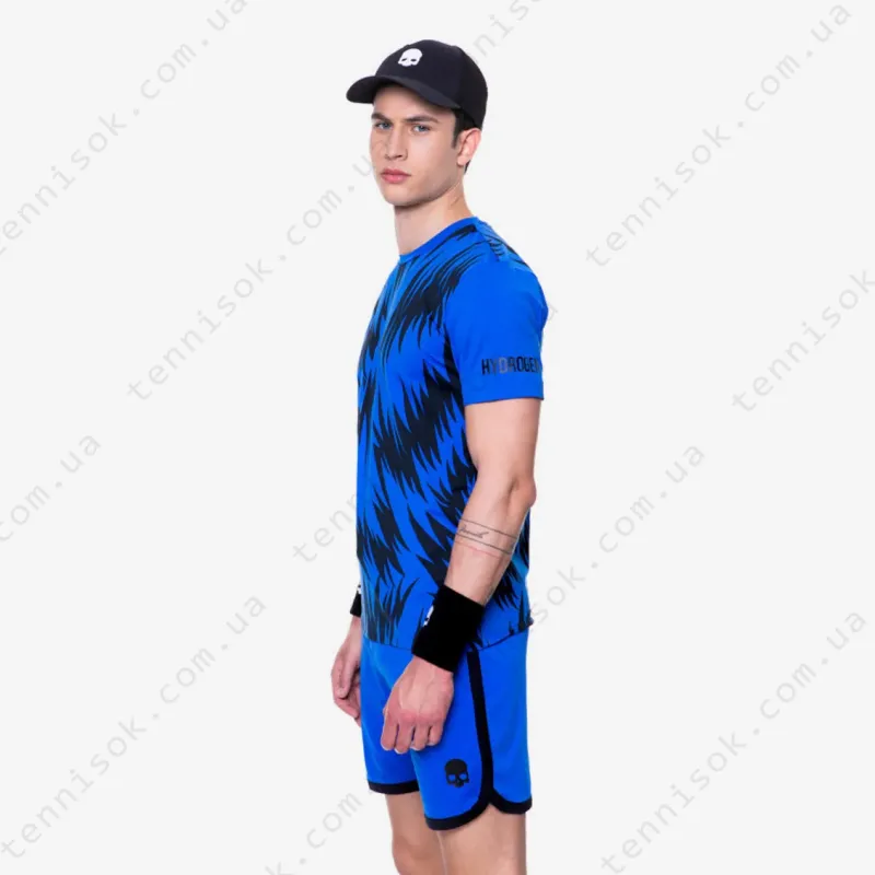 Теннисная футболка Hydrogen Scratch Blue T00414-014