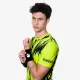 Теннисная футболка Hydrogen Scratch Fluo Yellow T00414-724