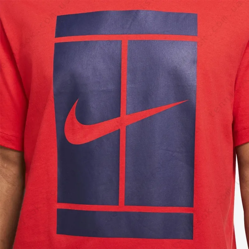Теннисная футболка Nike Court Men's Tennis T-Shirt DJ2594-657