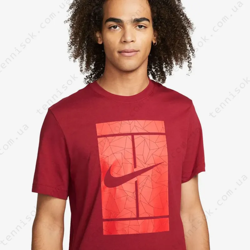 Теннисная футболка Nike Court Men's Seasonal Tennis T-Shirt DD8404-690