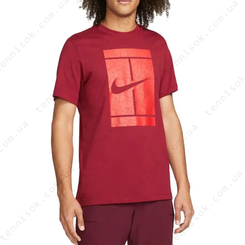 Теннисная футболка Nike Court Men's Seasonal Tennis T-Shirt DD8404-690