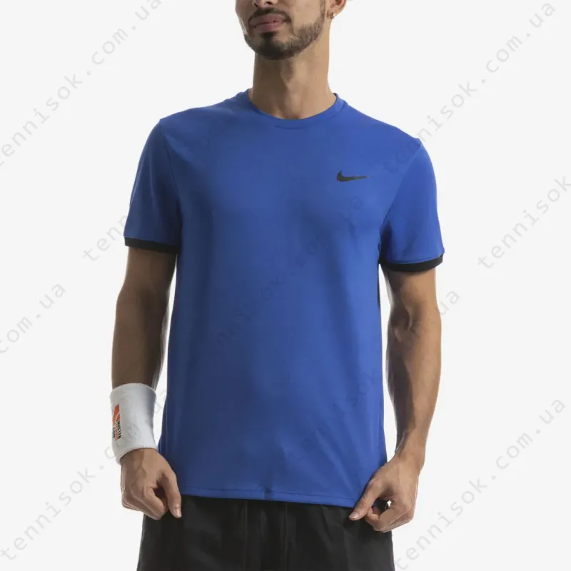 Теннисная футболка Nike Court Dry Crew 939134-480