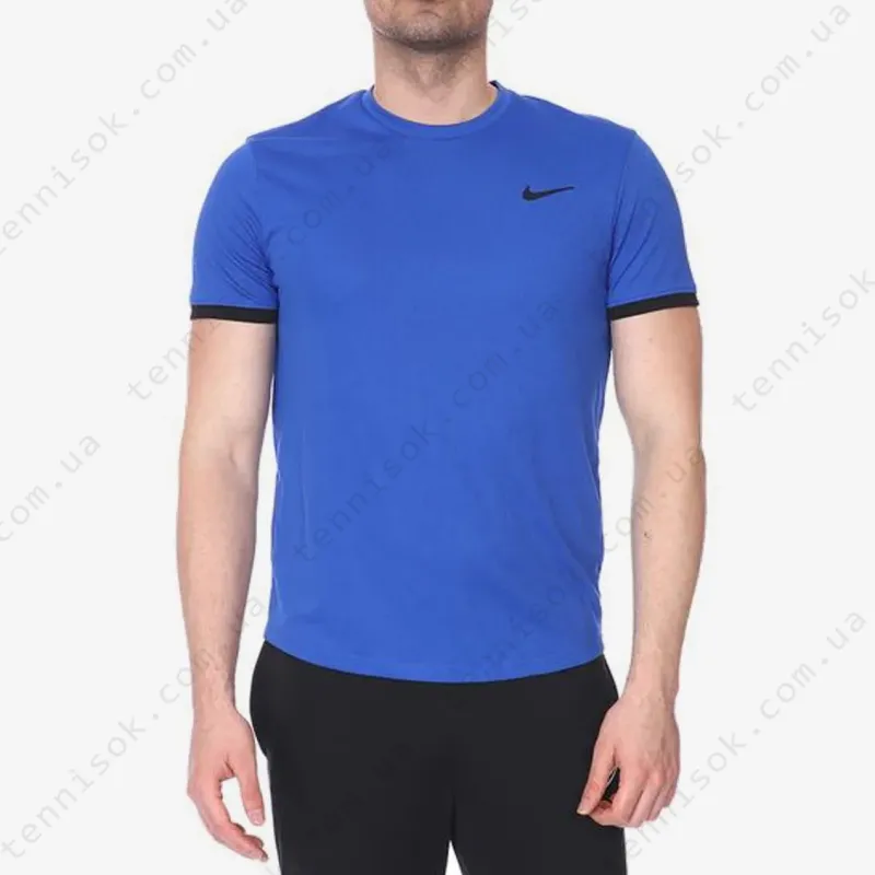 Теннисная футболка Nike Court Dry Crew 939134-480