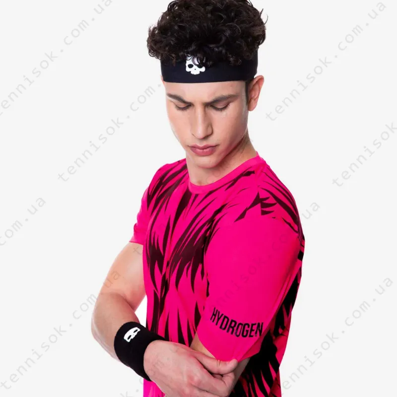 Теннисная футболка Hydrogen Scratch Tech Tee Pink T00414-723