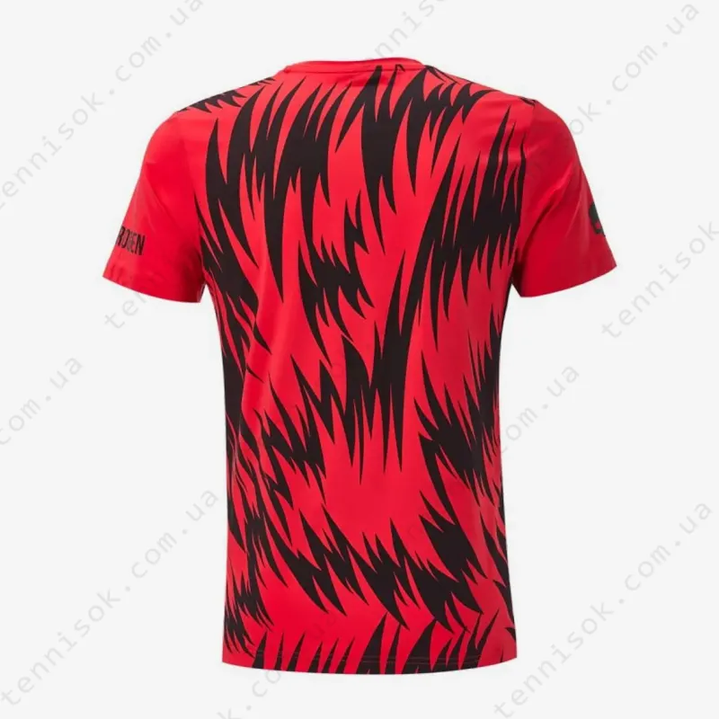 Теннисная футболка Hydrogen Scratch Tech Tee Red T00414-002