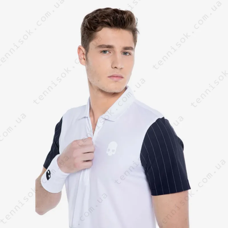 Теннисное поло Hydrogen Tech Zipped Polo T00454-071