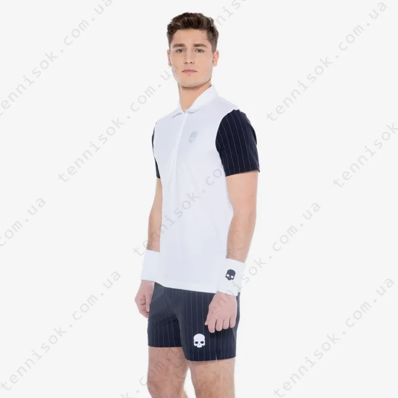 Теннисное поло Hydrogen Tech Zipped Polo T00454-071