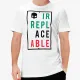 Теннисная футболка Hydrogen Irreplaceable cotton tee T00522-001
