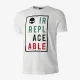 Теннисная футболка Hydrogen Irreplaceable cotton tee T00522-001