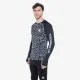 Теннисная футболка с длинным рукавом Hydrogen Crash Second Skin Tee LS R00218-B82