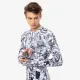 Теннисная футболка с длинным рукавом Hydrogen Printed Second Skin Tee LS R00622-009